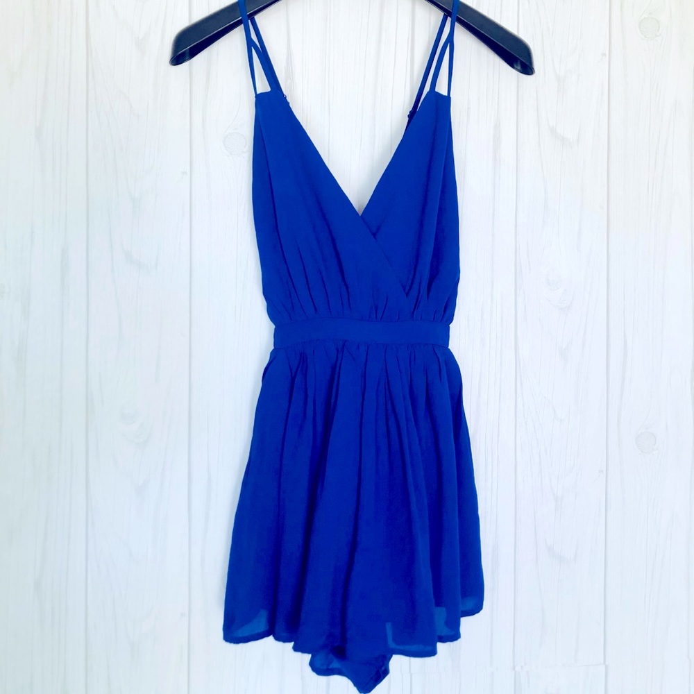 Royal Blue Romper size Medium